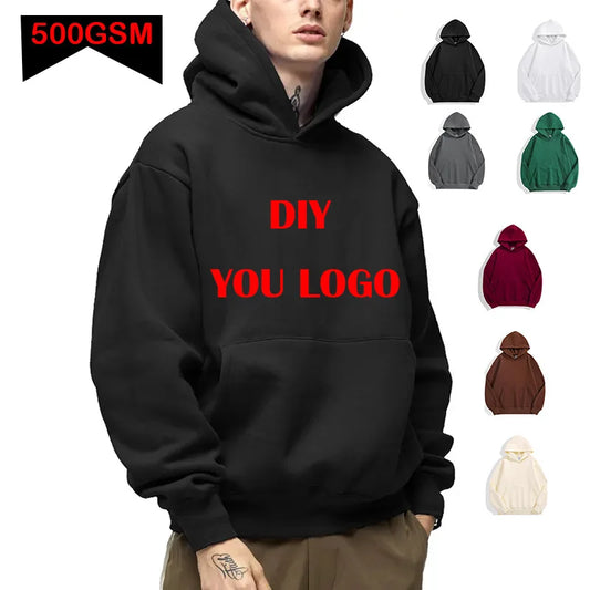 New Autumn Winter Casual Thick Cotton Men's Top Hoodies Sweatshirt