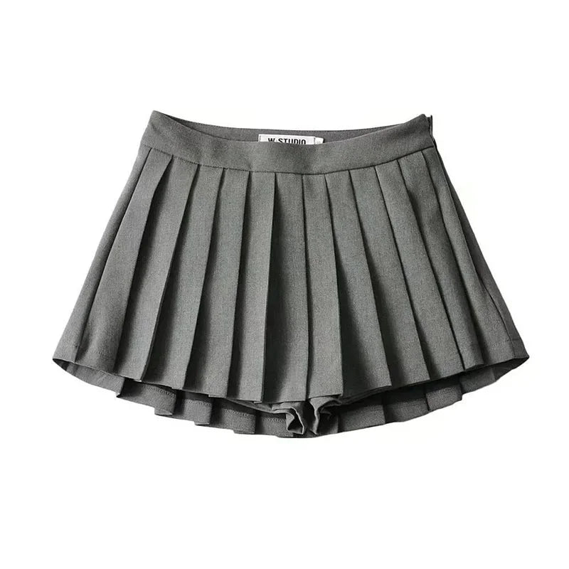 Women Skirts High Waist Summer Vintage White Designed Dance Skirt