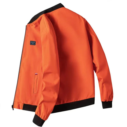 Men's Jacket Autumn Thin Long Sleeve Baseball Jacket