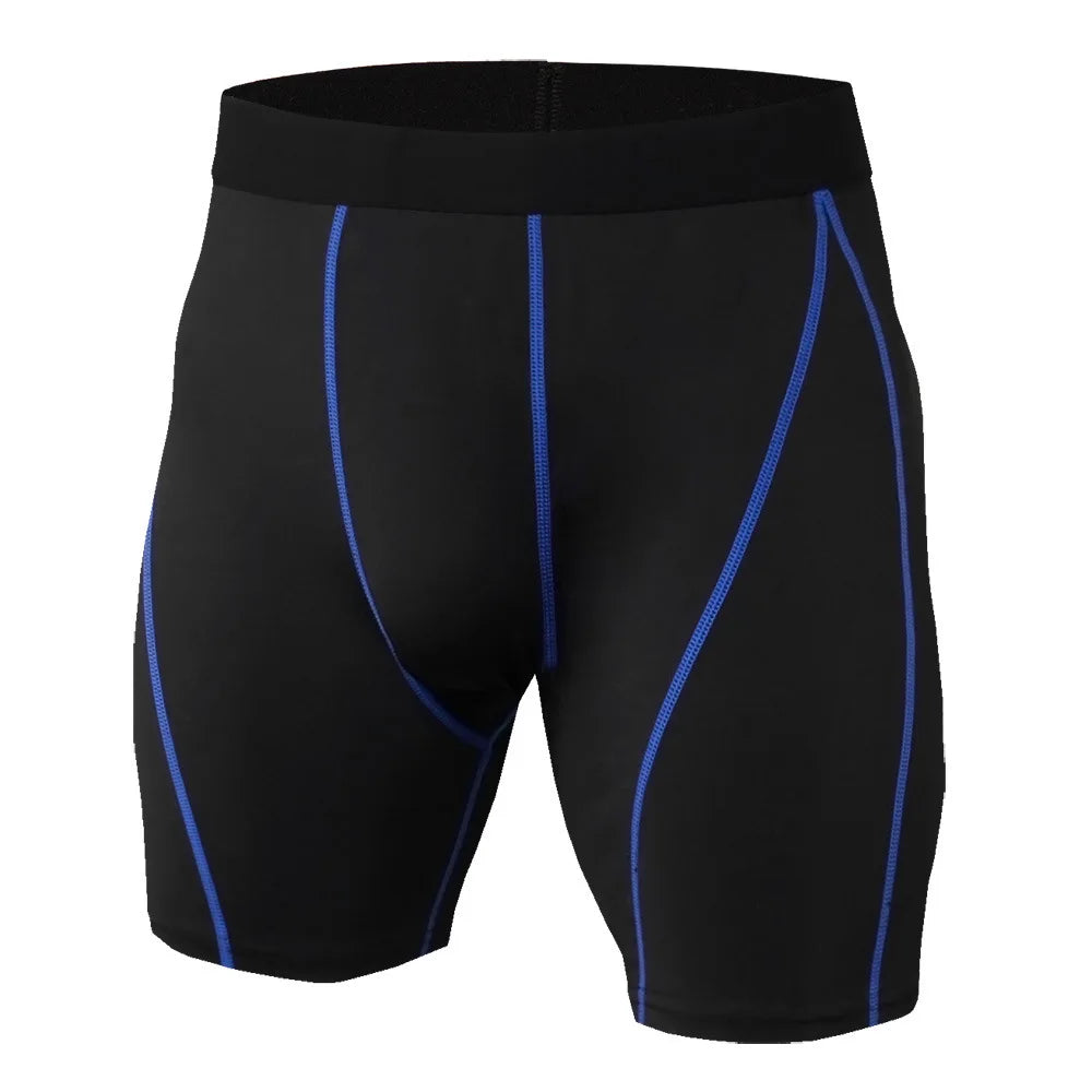 Men's Summer Skinny Tights Quick Dry Male Training Sport Shorts Jogging Gym Fitness Running Short Pants