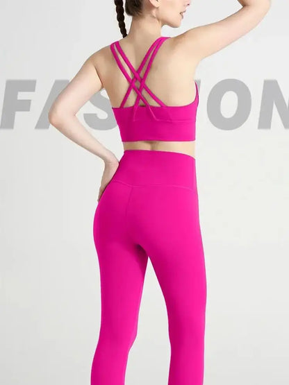 Women's Clothing Sports Bra Leggings Suit