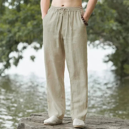 Men's Beach Pants  Streetwear Cotton Sweatpants