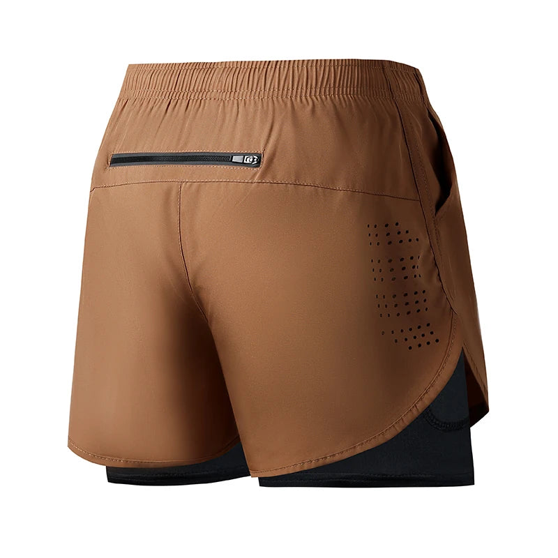 Men's Running Shorts Double Layer