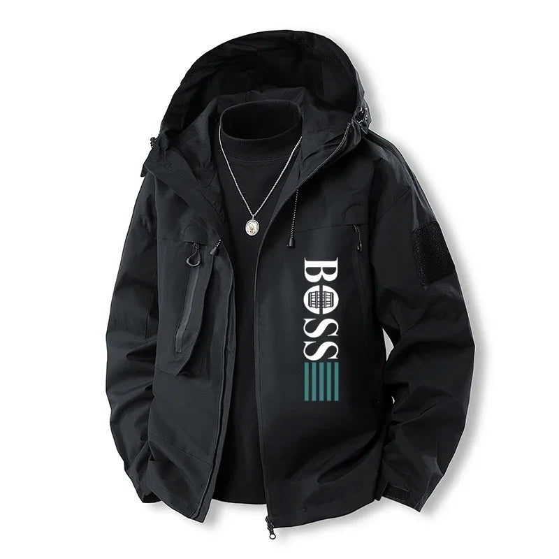 2025 Outdoor Hiking Camping Leisure Jacket Men's Motorcycle Off road Clothing Mountain Bike Waterproof Jacket Bicycle Jacket