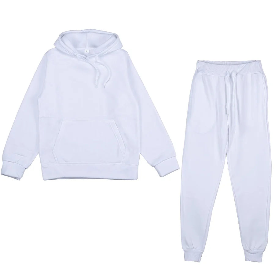 Women's Hooded Sweatshirt And Pants