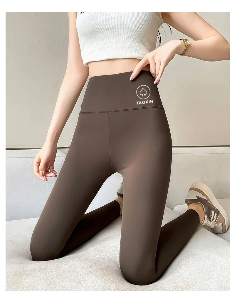 Womens High Waisted Seamless Leggings Sports Fitness Yoga Pants