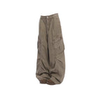 Women's Brown Cargo Jeans Baggy Clothes
