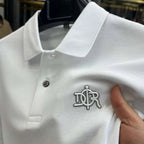 cotton high-end breathable short sleeve POLO shirt men