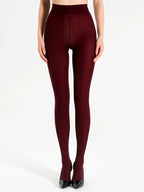 Winter Thermal Fleece Tights – High-Waist, Warm & Slimming
