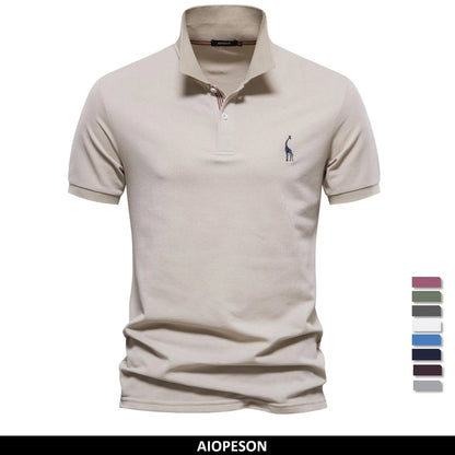 Men's Polo Shirts Cotton for Men Short Sleeve High Quantity