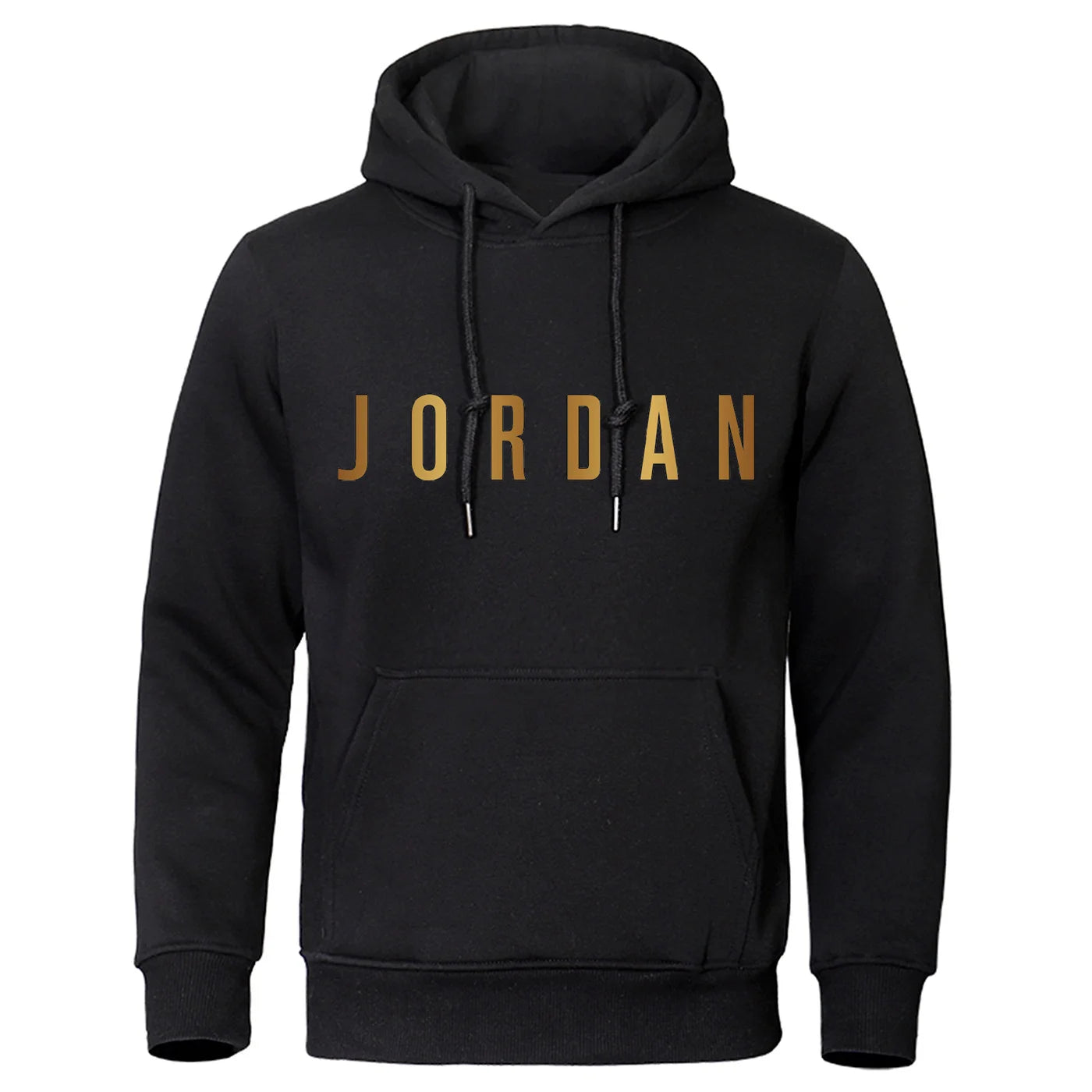 Printed men's hooded loose fashionable versatile sports shirt with pullover
