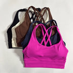 Women's Fitness Bra with Chest PAd