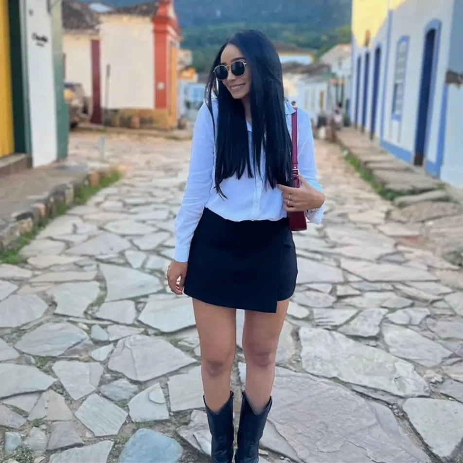 Skirt For Women High Waist Mini Skirt