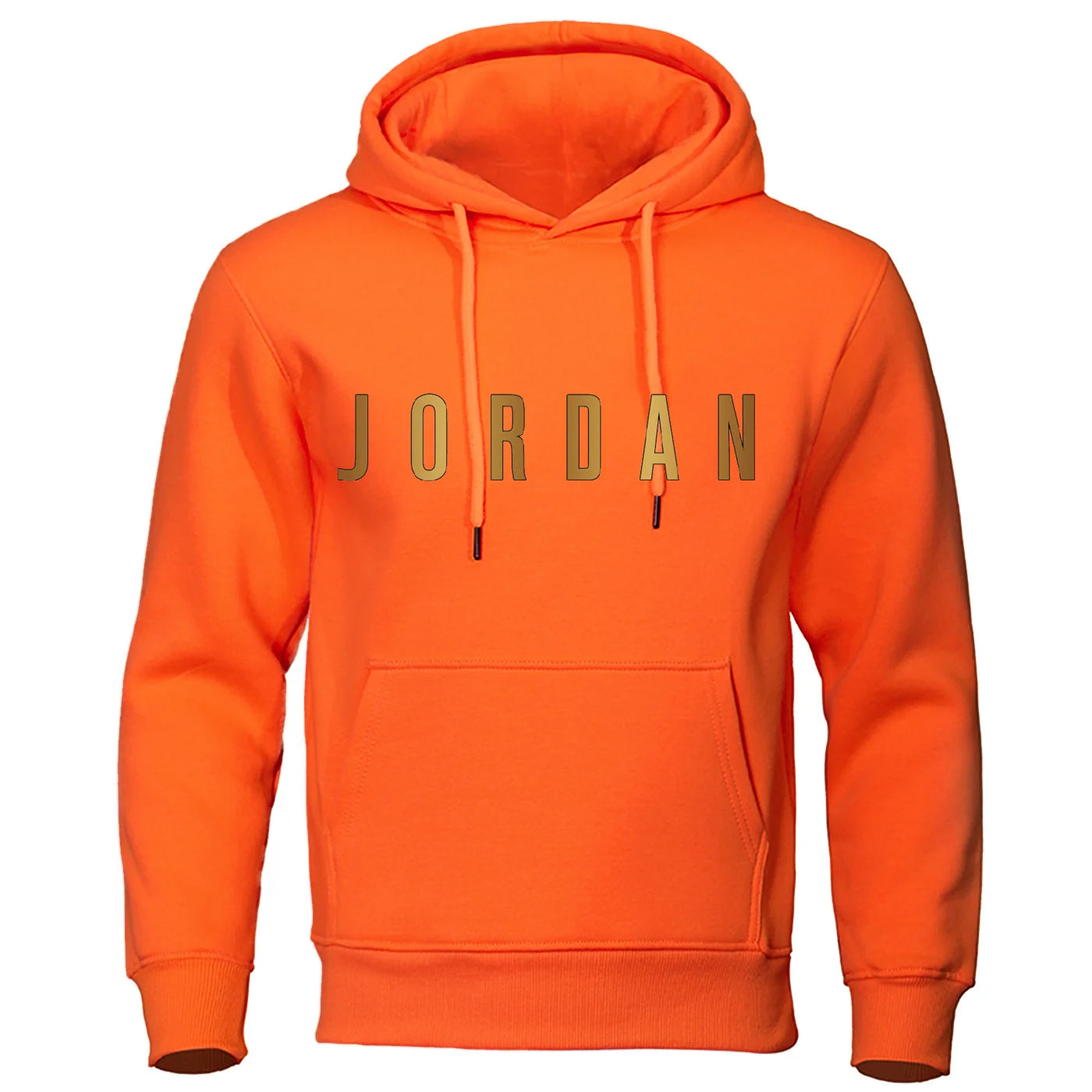 Printed men's hooded loose fashionable versatile sports shirt with pullover