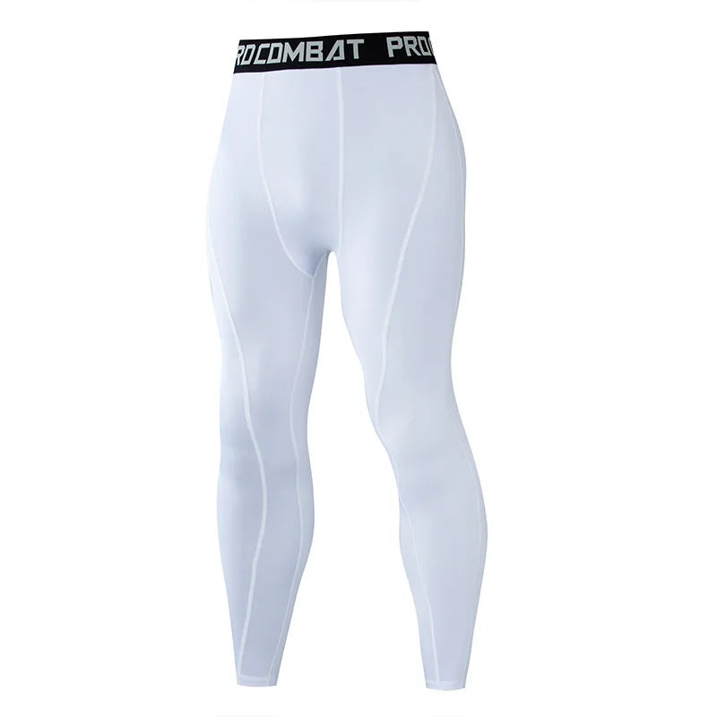 Mens Quick Dry Fit Legging Fitness Training  Pants