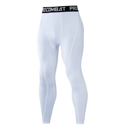 Mens Quick Dry Fit Legging Fitness Training  Pants
