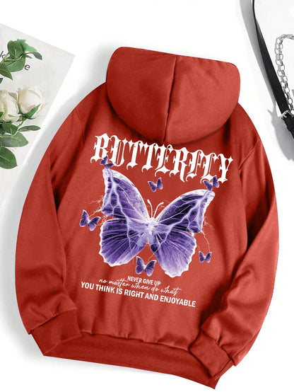 Beautiful Hoodies Women Streetwear