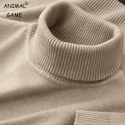 New Mens Sweaters Solid Color business Tops
