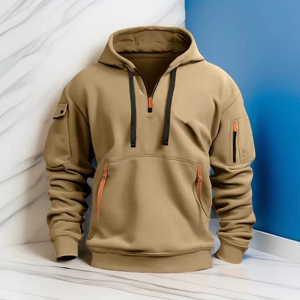 New Shoulder Drop Hooded Sweatshirt Men and Women