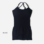 Yoga Set Women Fitness Sports Bra Workout Jump Suits Sportswear