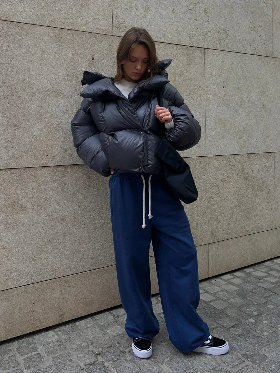 Winter Warm Cotton  Jackets Women's Loose Coat