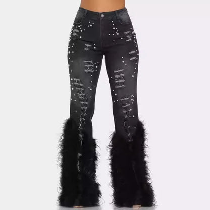 Fashion Women's Jeans Casual Denim Pant