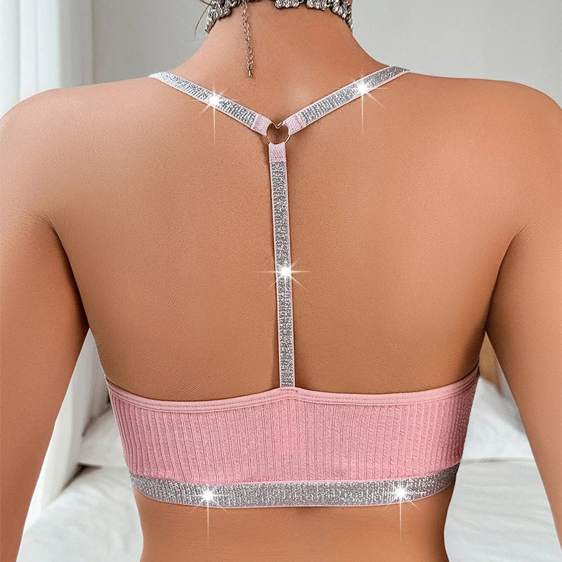 Female Underwear Comfortable Backless Bras