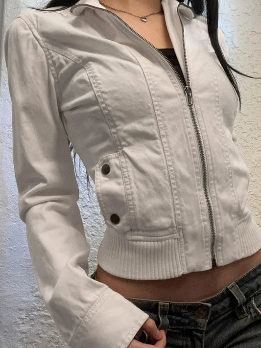Jackets Autumn Streetwear Pockets Solid Coats