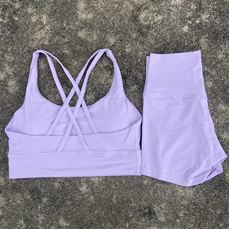 Gym Sports Shorts Set for Women