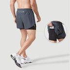 Men's Running Shorts Double Layer