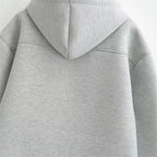 New Women's Zipper Hoodie Outerwear Top