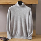 Men's Sweater High Winter New Tops Long Sleeve High-End Jumpers