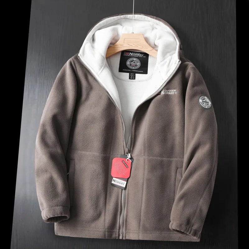 Brand Winter Fleece Jacket Men's Casual Jacket high quality Design