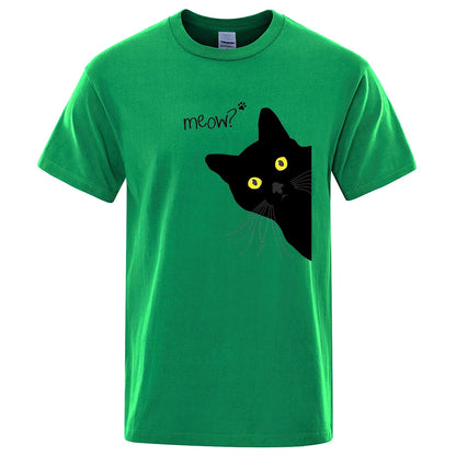 Men T-Shirts Breathable Clothes Summer Streetwear Tops