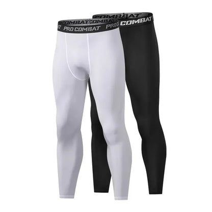 Mens Pants Tights Cool Dry Leggings Sports Athletic Workout Active Shorts