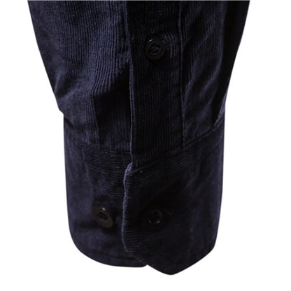 New Single Breasted 100% Cotton Men's Shirt Casual Fashion