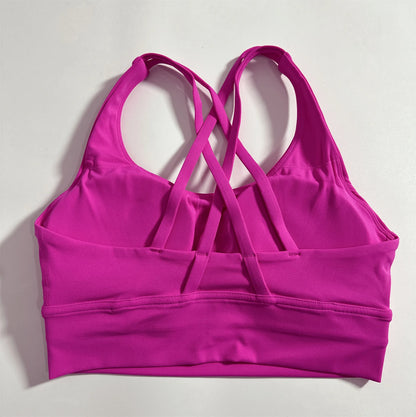 Women Fitness Bra Tights with Chest Pad