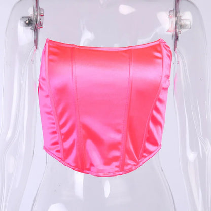 Sleeveless Off Shoulder Fashion Sexy Tops Vest Female