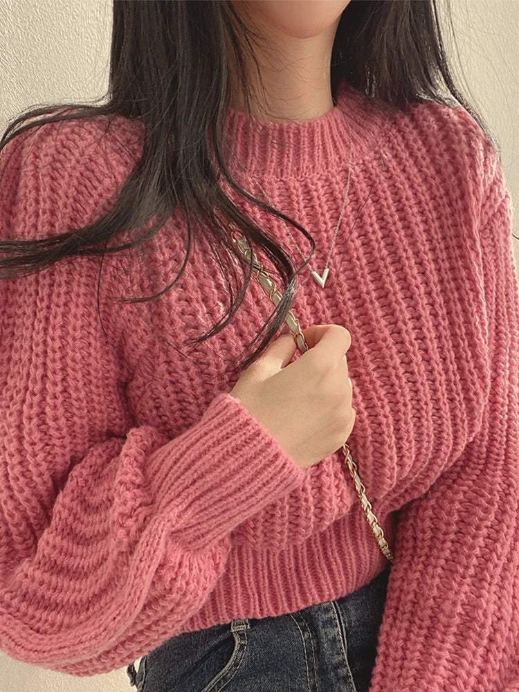 Women Sweater  Knitwear Soft Warm Tops