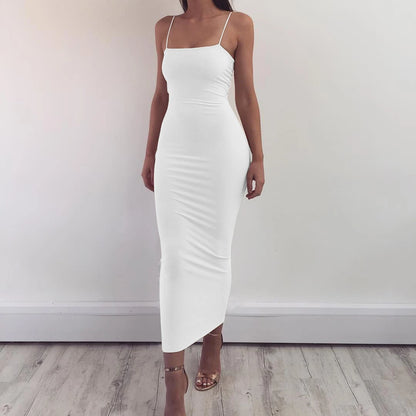 Summer Women's Dress Long Sling Dresses