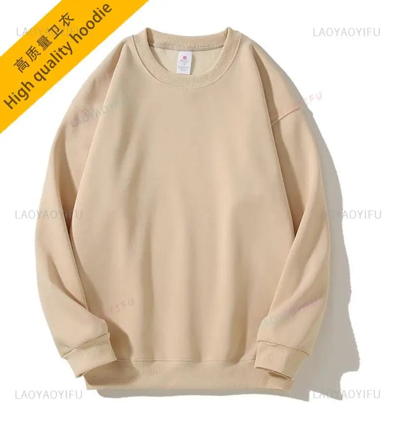 High quality Cotton hoodie women Men Sweatshirt