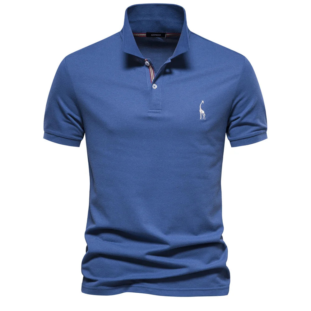 Men's Polo Shirts Cotton for Men Short Sleeve High Quantity