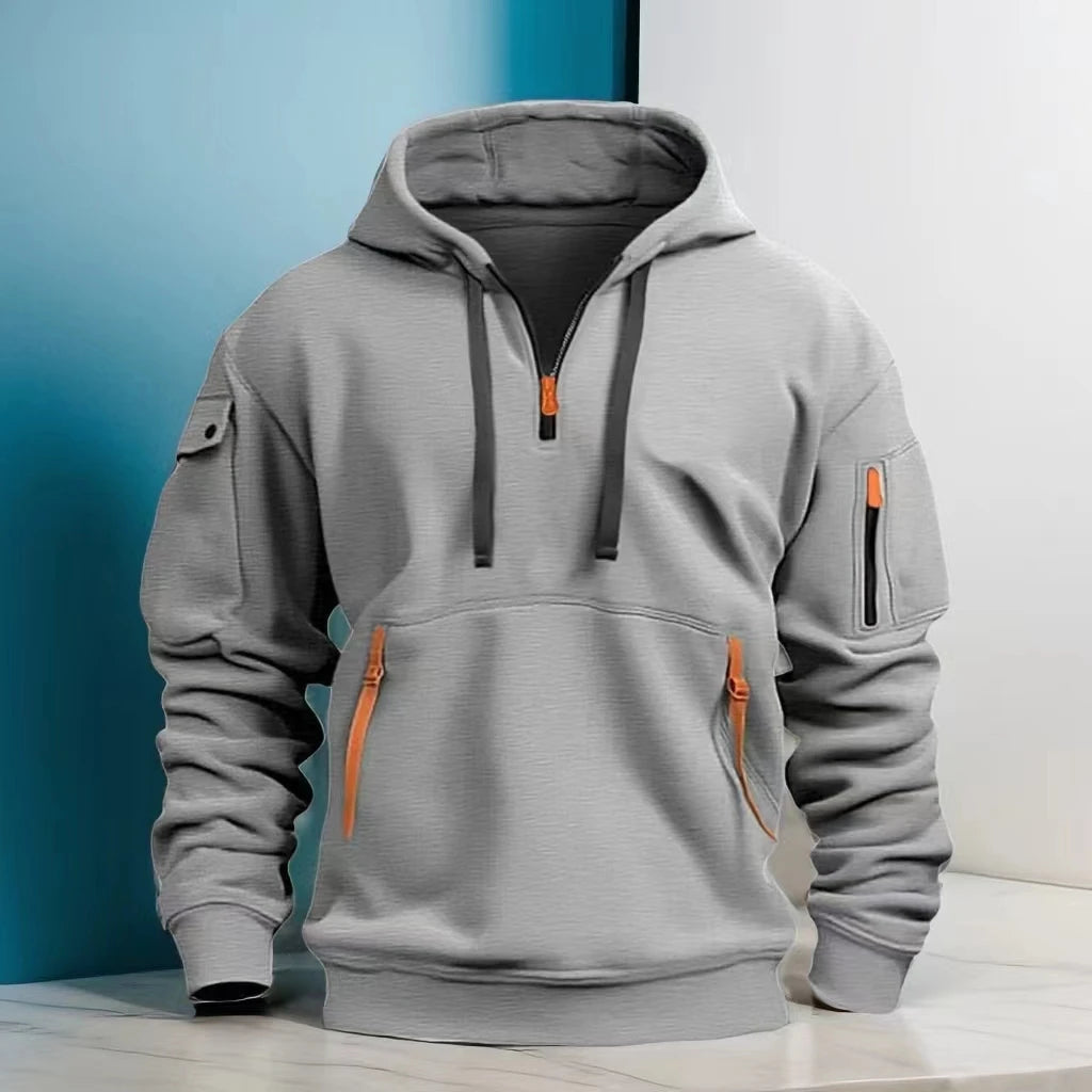 New Shoulder Drop Hooded Sweatshirt Men and Women