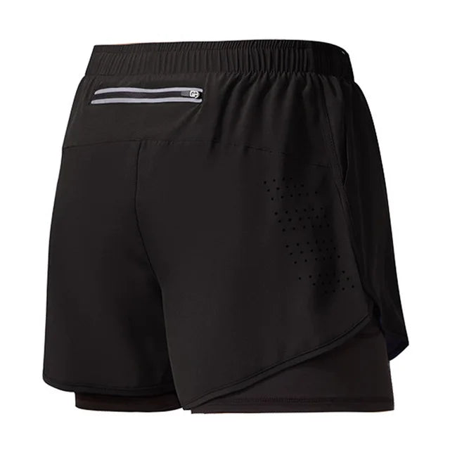 Men's Running Shorts Double Layer
