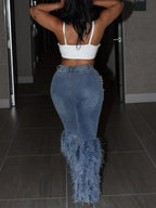 Fashion Women's Jeans Casual Denim Pant