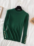 2025 sweater pullovers khaki casual autumn winter