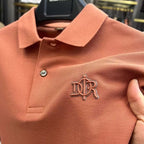 cotton high-end breathable short sleeve POLO shirt men