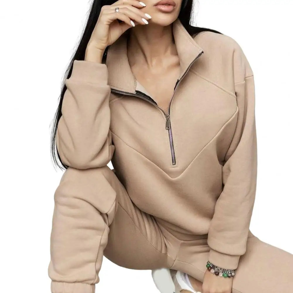 Women Sweatshirt Pants Long Sleeve