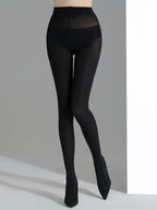 Winter Thermal Fleece Tights – High-Waist, Warm & Slimming