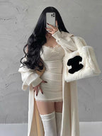 Fashion Aesthetic Bow Club Party Sexy Dresses for Women